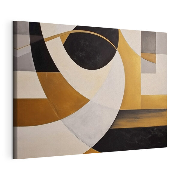 Formes dynamiques en harmonie monochrome Tableaux Formes dynamiques en harmonie monochrome