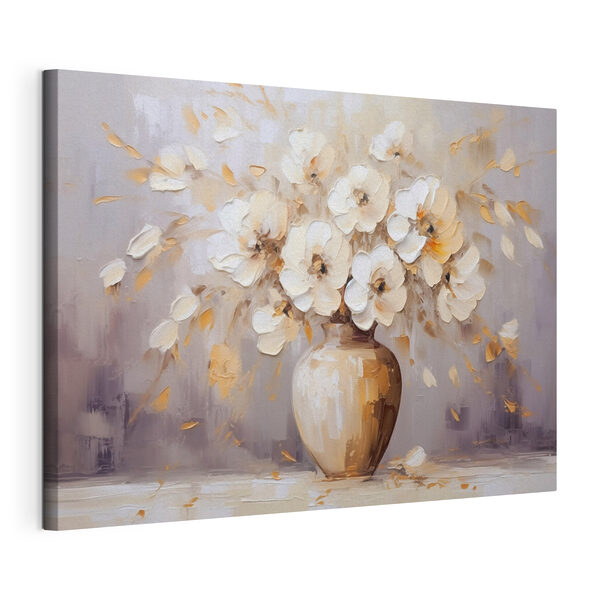 Tableaux Peinture de fleurs dans un vase (UGS : s43985) Tableaux Tableaux Peinture de fleurs dans un vase (UGS : s43985)