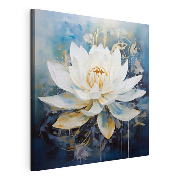 Tableaux Peinture d'une fleur blanche