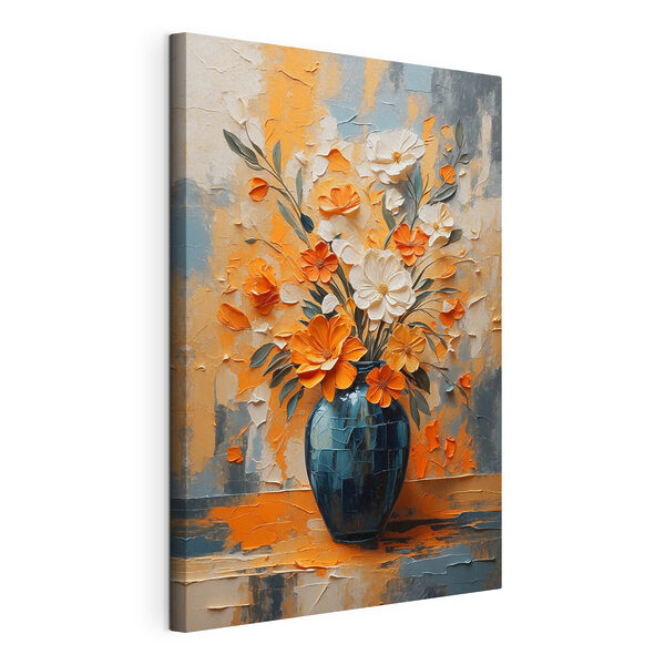 Peinture de fleurs dans un vase Tableaux Peinture de fleurs dans un vase