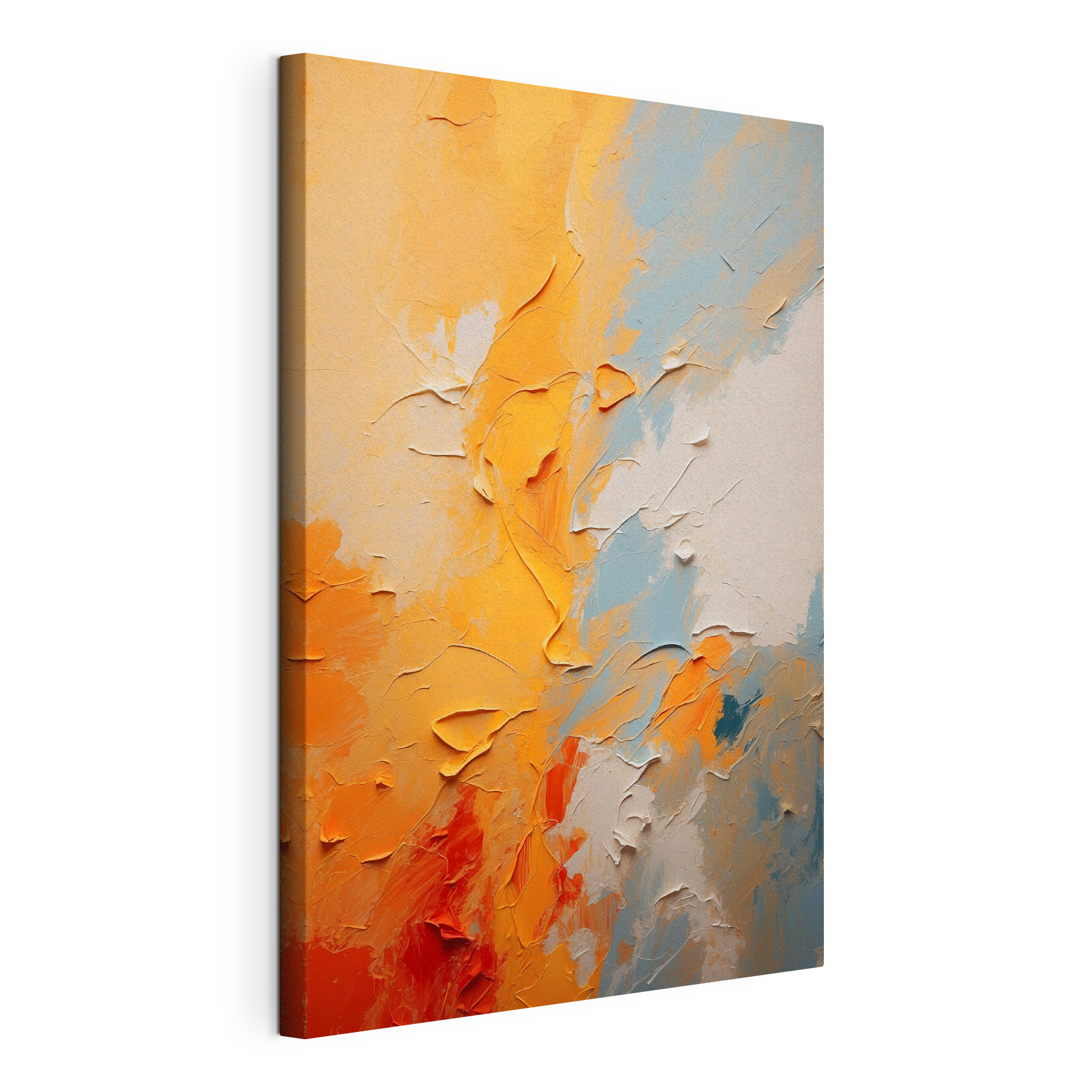 Vibrant hues in textured harmony Vibrant hues in textured harmony