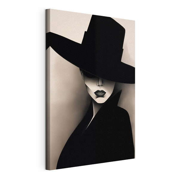 Tableaux Femme portant un chapeau