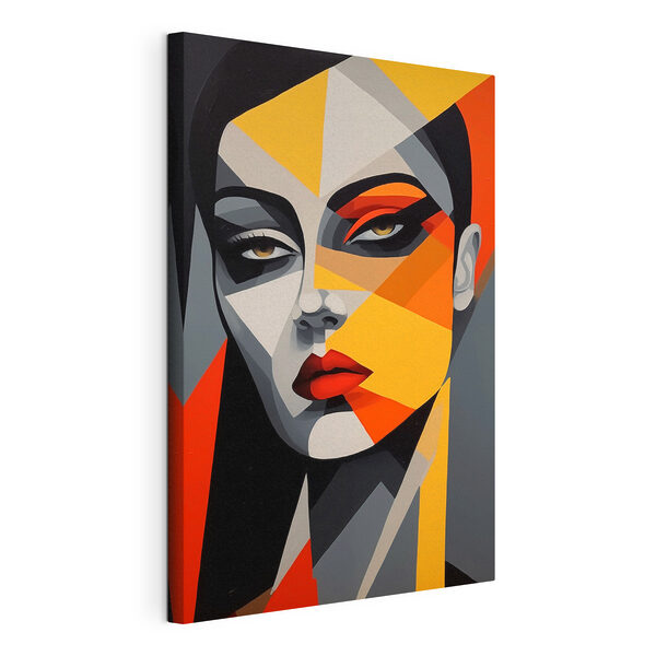 Peinture d'un visage de femme Tableaux Peinture d'un visage de femme