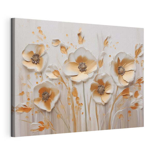 Fleurs délicates dans des tons doux Tableaux Fleurs délicates dans des tons doux