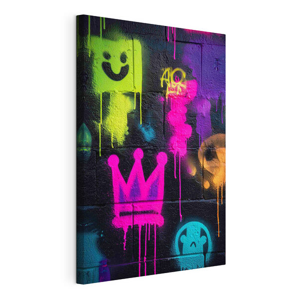 Tableaux Mur recouvert de graffitis (UGS : s45717) Tableaux Tableaux Mur recouvert de graffitis (UGS : s45717)