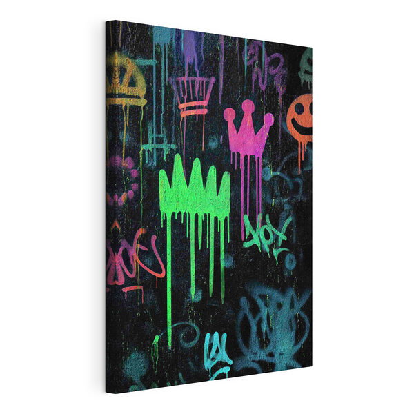 Tableaux Graffiti sur un mur (UGS : s45718) Tableaux Tableaux Graffiti sur un mur (UGS : s45718)