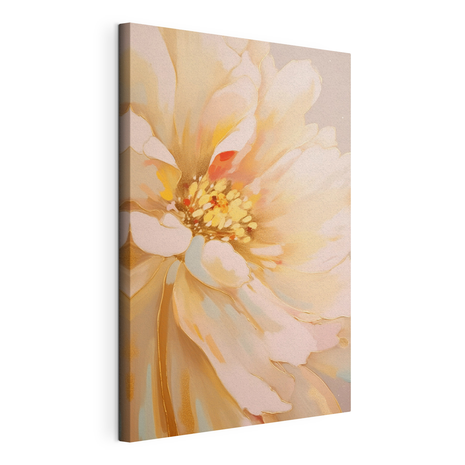 Painting of a flower Painting of a flower
