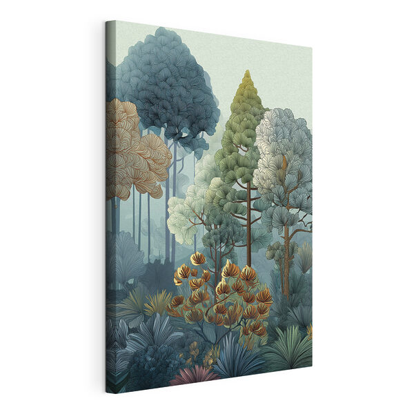 Peinture représentant des arbres et des plantes Tableaux Peinture représentant des arbres et des plantes