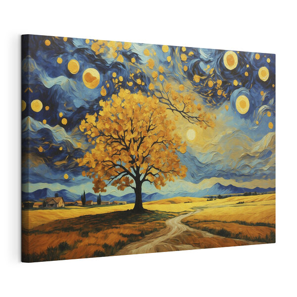Tableaux Peinture représentant un arbre dans un champ (UGS : s47255) Tableaux Tableaux Peinture représentant un arbre dans un champ (UGS : s47255)