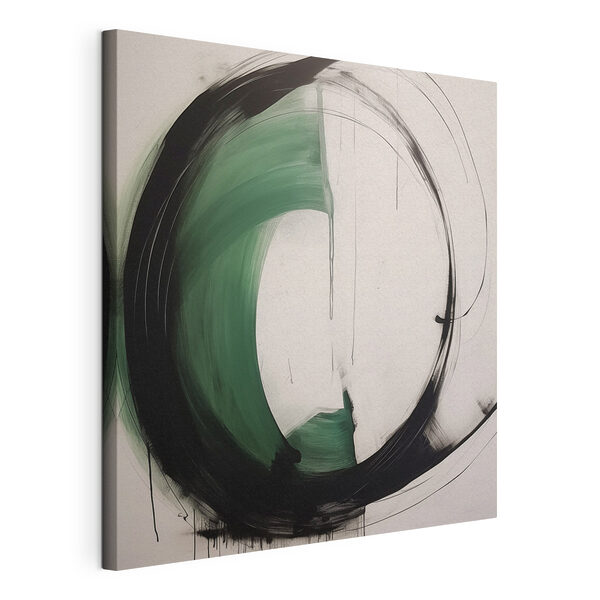Tableaux Cercle noir et vert (UGS : s47375) Tableaux Tableaux Cercle noir et vert (UGS : s47375)