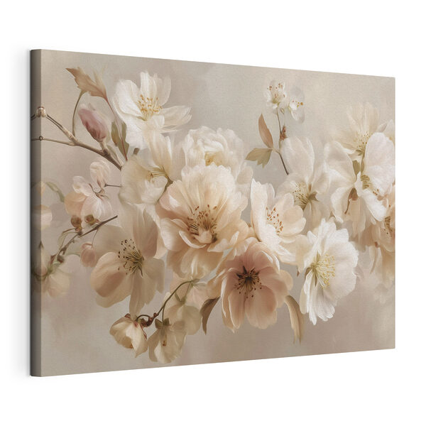 Bouquet de fleurs blanches Tableaux Bouquet de fleurs blanches