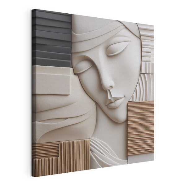 Tableaux Sculpture représentant le visage d'une femme (UGS : s47709) Tableaux Tableaux Sculpture représentant le visage d'une femme (UGS : s47709)
