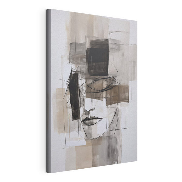 Tableaux Tableaux Peinture représentant le visage d'une femme (UGS : s47716)