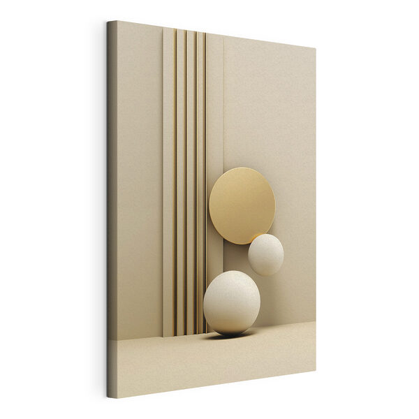 Tableaux Tableaux Des formes simples dans des tons neutres et doux (UGS : s47871)