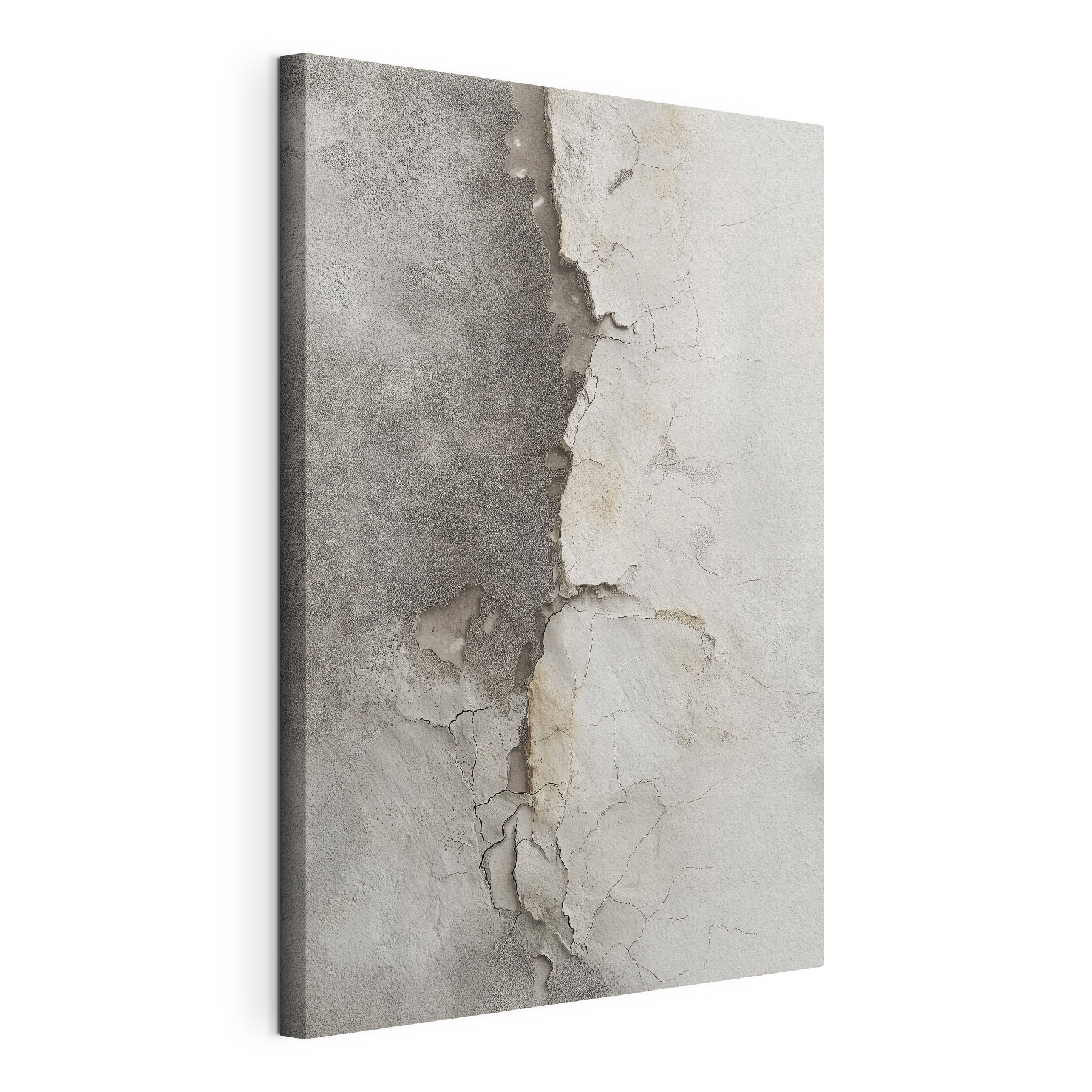 Cracked wall with faded texture Cracked wall with faded texture