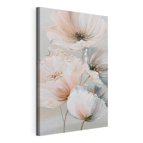 Tableaux Des fleurs délicates aux teintes pastel douces (UGS : s47961) Tableaux Tableaux Des fleurs délicates aux teintes pastel douces (UGS : s47961)