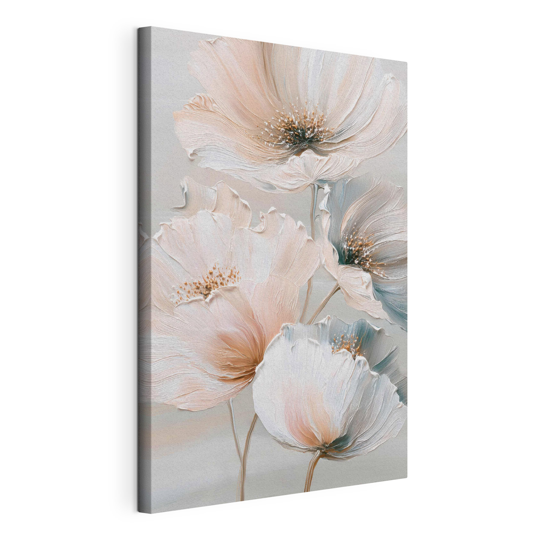Delicate blooms in soft pastel hues Delicate blooms in soft pastel hues