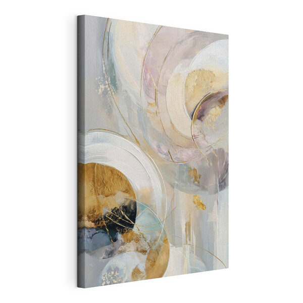 Tableaux Tableaux Des tourbillons apaisants aux couleurs douces (UGS : s47983)