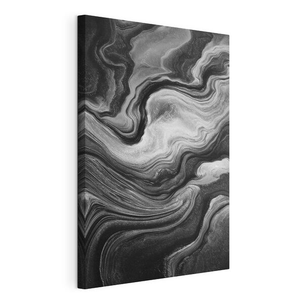 Tableaux Motif tourbillonnant en noir et blanc (UGS : s48000) Tableaux Tableaux Motif tourbillonnant en noir et blanc (UGS : s48000)