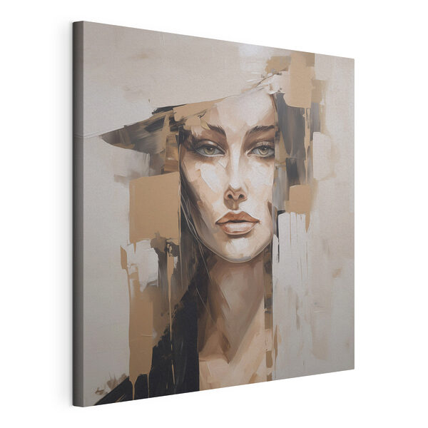 Tableaux Tableaux Peinture représentant le visage d'une femme (UGS : s48051)