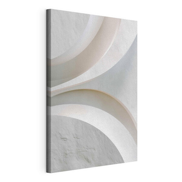 Tableaux Mur blanc orné de lignes courbes (UGS : s48191) Tableaux Tableaux Mur blanc orné de lignes courbes (UGS : s48191)