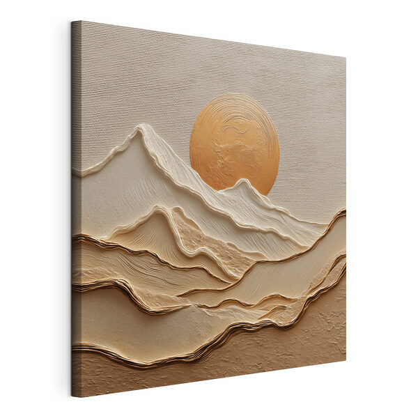 Tableaux Peinture représentant des montagnes et le soleil (UGS : s48250) Tableaux Tableaux Peinture représentant des montagnes et le soleil (UGS : s48250)