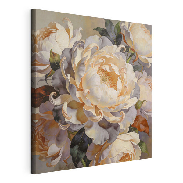 Tableaux Peinture représentant des fleurs et des feuilles