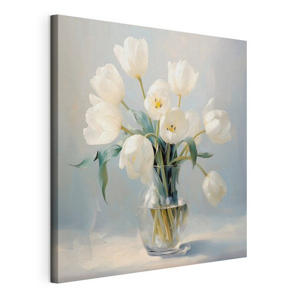 Tableaux Vase de fleurs blanches (UGS : s48297) Tableaux Tableaux Vase de fleurs blanches (UGS : s48297)