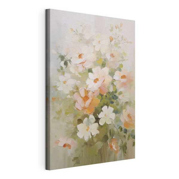 Tableaux Peinture représentant des fleurs sur un fond blanc (UGS : s48322) Tableaux Tableaux Peinture représentant des fleurs sur un fond blanc (UGS : s48322)
