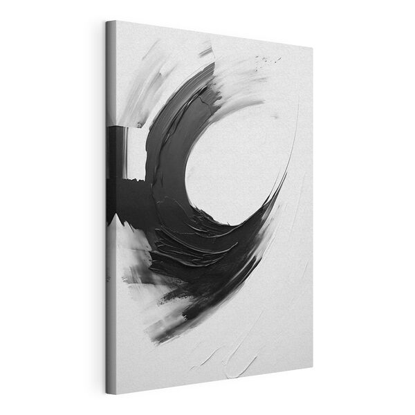 Tableaux Tableaux Peinture en noir et blanc (UGS : s48340)