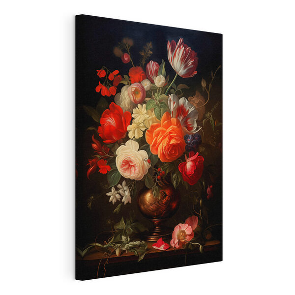 Tableaux Peinture représentant des fleurs dans un vase (UGS : s48351) Tableaux Tableaux Peinture représentant des fleurs dans un vase (UGS : s48351)
