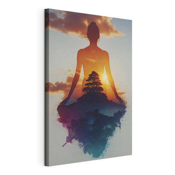 Tableaux Une femme debout devant un arbre (UGS : s48364) Tableaux Tableaux Une femme debout devant un arbre (UGS : s48364)