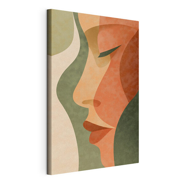 Tableaux Profil abstrait aux couleurs douces (UGS : s48368) Tableaux Tableaux Profil abstrait aux couleurs douces (UGS : s48368)