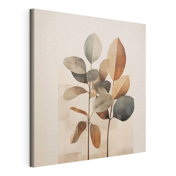Tableaux Tableaux Plante avec des feuilles (UGS : s48413)