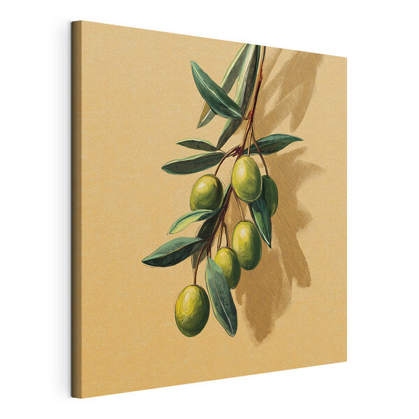 Tableaux Un fruit vert sur une branche (UGS : s48463) Tableaux Tableaux Un fruit vert sur une branche (UGS : s48463)