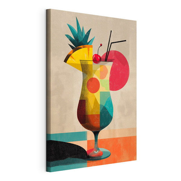 Tableaux Tableaux Cocktail coloré aux fruits (UGS : s48471)