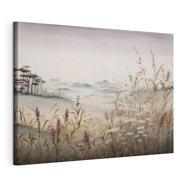 Tableaux Peinture représentant un paysage avec de l'herbe et des fleurs (UGS : s48481) Tableaux Tableaux Peinture représentant un paysage avec de l'herbe et des fleurs (UGS : s48481)