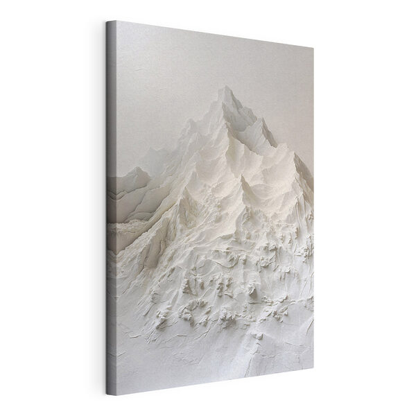 Montagne blanche enneigée Tableaux Montagne blanche enneigée