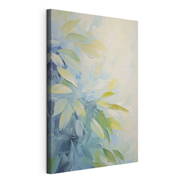 Tableaux Peinture représentant des feuilles sur une surface blanche (UGS : s48500) Tableaux Tableaux Peinture représentant des feuilles sur une surface blanche (UGS : s48500)