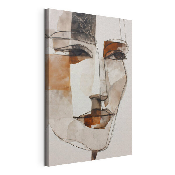 Tableaux Dessin d'un visage (UGS : s48514) Tableaux Tableaux Dessin d'un visage (UGS : s48514)