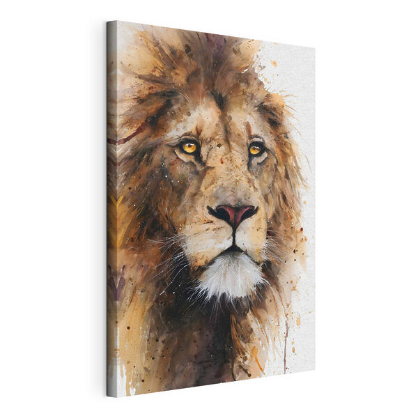 Tableaux Tableaux Lion majestueux au regard perçant (UGS : s48525)