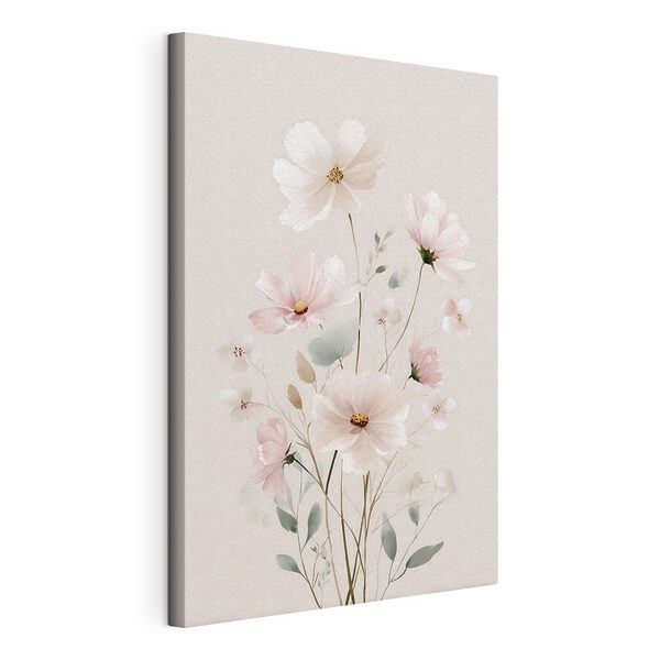 Tableaux Des fleurs délicates aux teintes pastel douces (UGS : s48533) Tableaux Tableaux Des fleurs délicates aux teintes pastel douces (UGS : s48533)