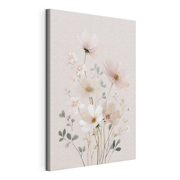 Tableaux Des fleurs délicates aux teintes pastel douces (UGS : s48534) Tableaux Tableaux Des fleurs délicates aux teintes pastel douces (UGS : s48534)