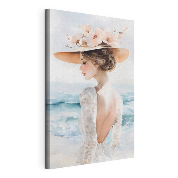 Tableaux Femme portant un chapeau (UGS : s48547) Tableaux Tableaux Femme portant un chapeau (UGS : s48547)