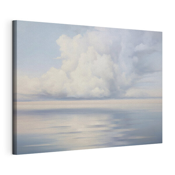 Tableaux Une grande étendue d'eau avec des nuages dans le ciel (UGS : s48590) Tableaux Tableaux Une grande étendue d'eau avec des nuages dans le ciel (UGS : s48590)