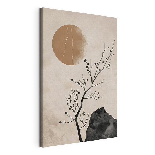 Tableaux Un arbre et un rocher fendu, baignés par le soleil (UGS : s48631) Tableaux Tableaux Un arbre et un rocher fendu, baignés par le soleil (UGS : s48631)