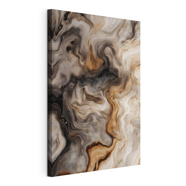 Tableaux Tableaux Des volutes fluides aux teintes terreuses (UGS : s48658)