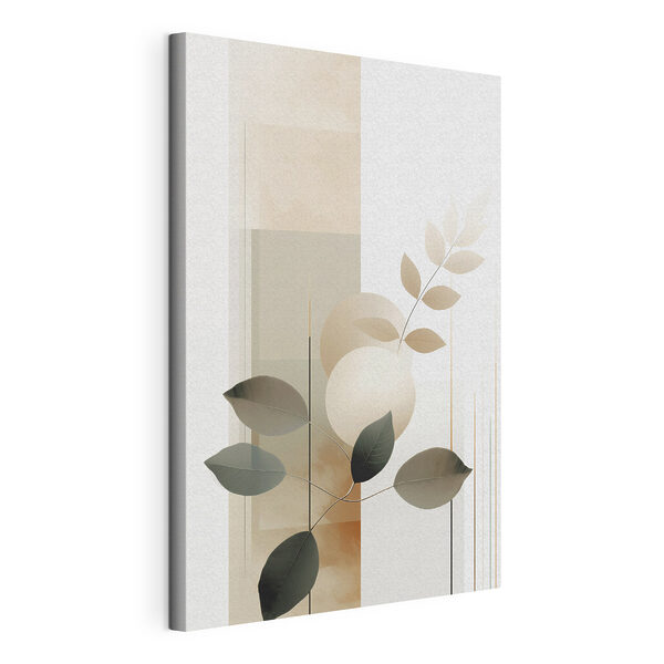 Tableaux Composition botanique sereine aux teintes douces (UGS : s48668) Tableaux Tableaux Composition botanique sereine aux teintes douces (UGS : s48668)