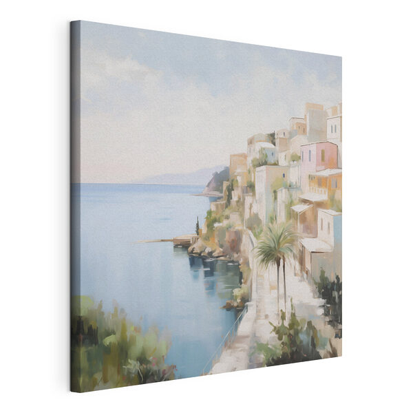 Tableaux Aquarelle représentant une ville au bord de la mer (UGS : s48674) Tableaux Tableaux Aquarelle représentant une ville au bord de la mer (UGS : s48674)