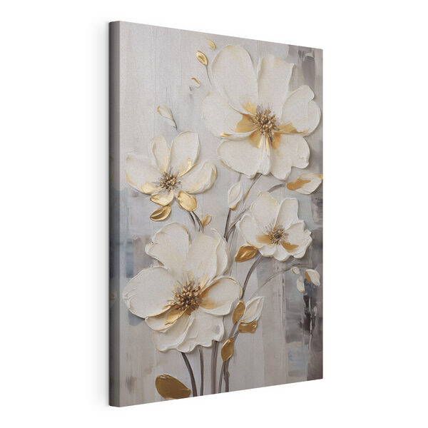 Tableaux Tableaux Des fleurs délicates aux teintes apaisantes (UGS : s48721)